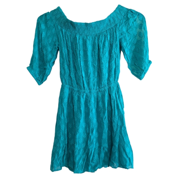 NWT Lilly Pulitzer Rochelle Off The Shoulder Romper Mini Dress Small Lily Green - Picture 4 of 12